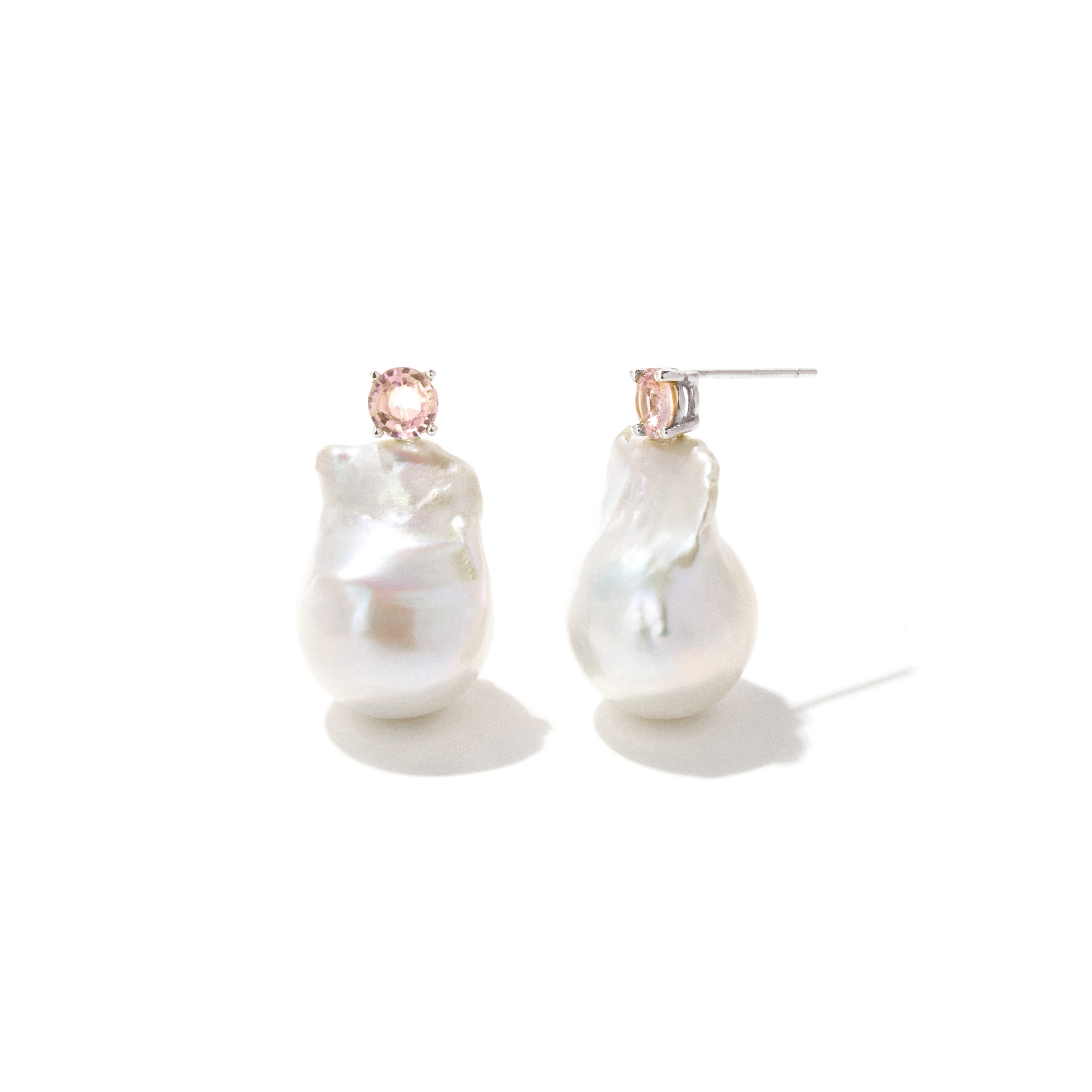 Perle brilliant pink_earring